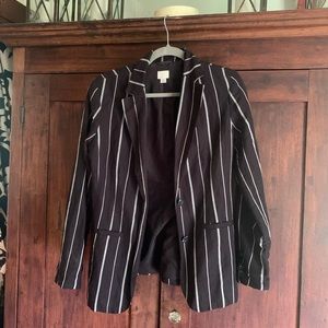 Striped blazer
